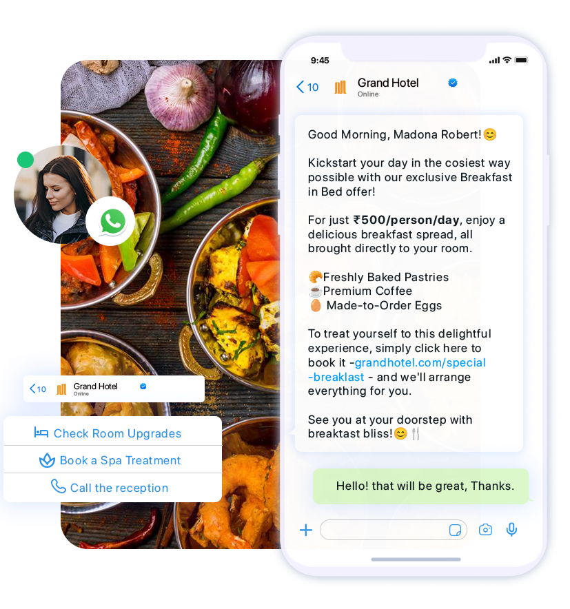 Chat Interface Illustration