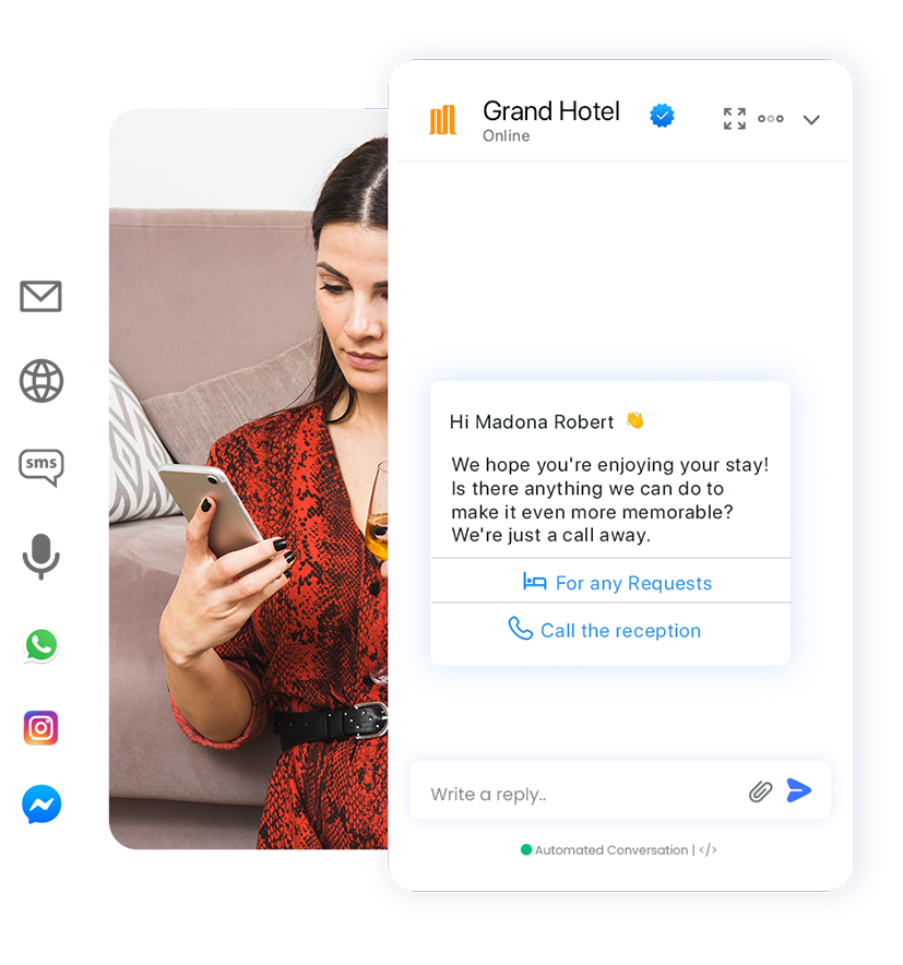 Chat Interface Illustration 2
