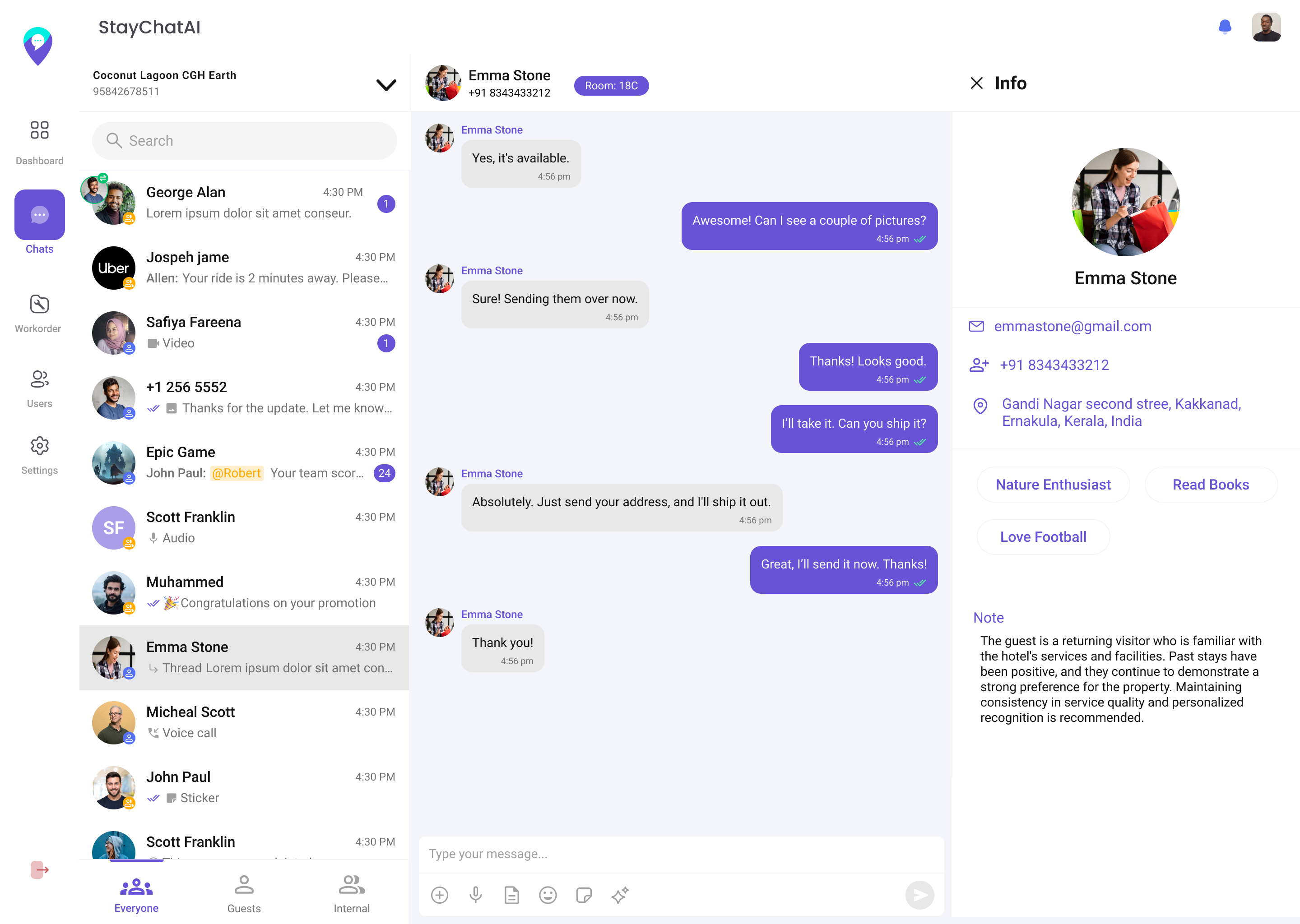 Smart Inbox mockup
